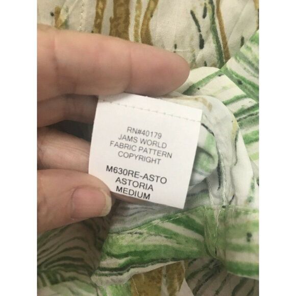 Jams World Men Astoria Print Hawaiian Shirt M NEW - Picture 7 of 9